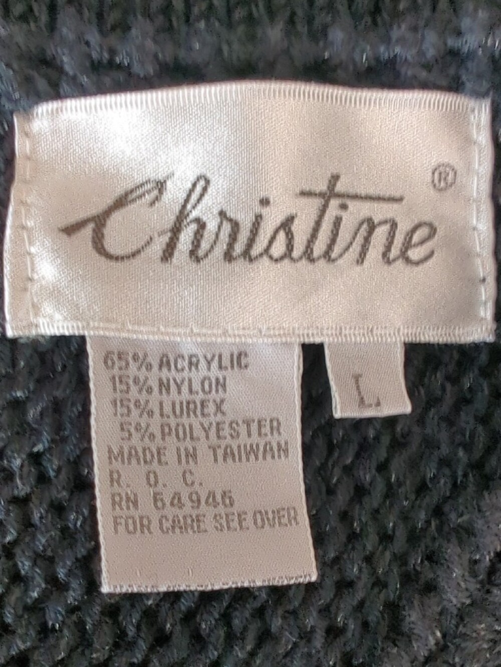 Vtg 1980s Avant Garde Wearable Art Textured Phoenix Flame Knit Sweater LARGE - Picture 2 of 12